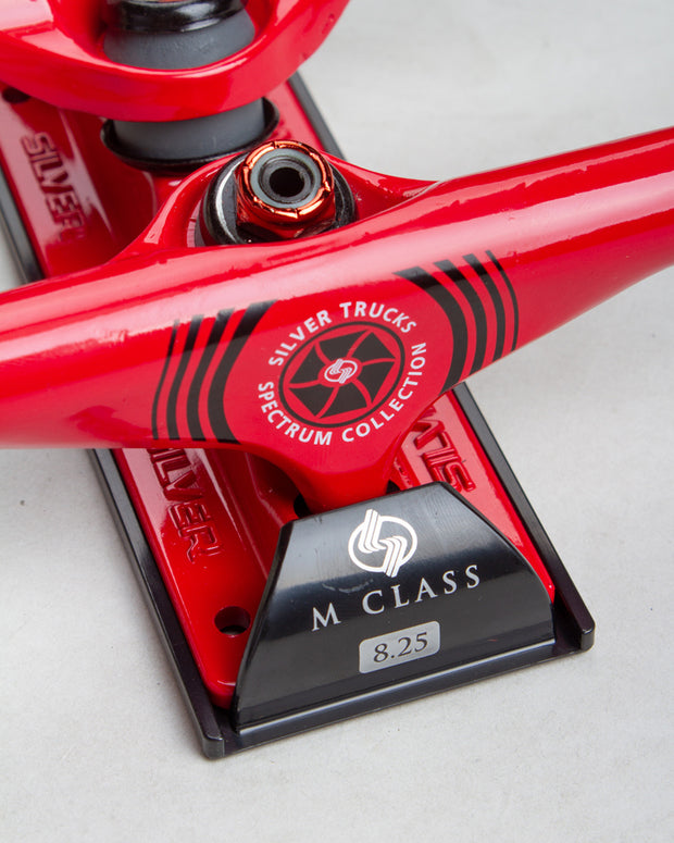 Silver M-CLS Hollow Truck Spectrum Red
