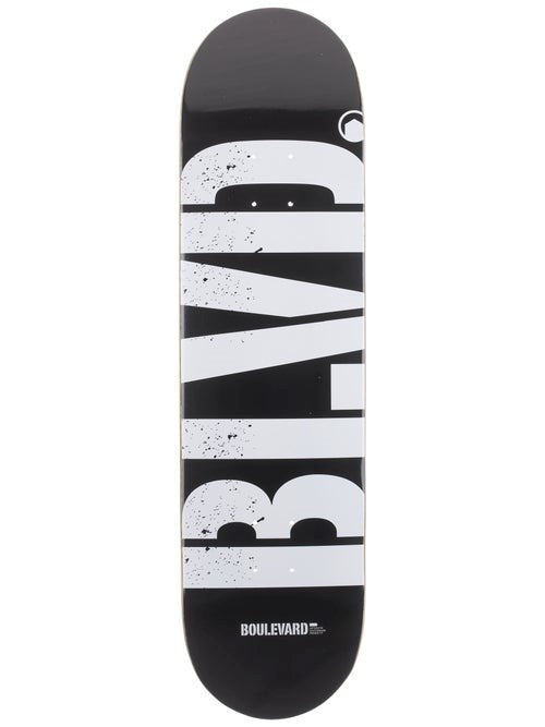 BLVD - Logo Black White Deck