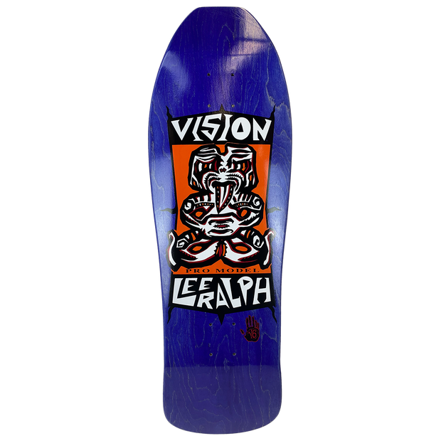 Vision Lee Ralph Tiki Deck 10" - Purple Stain