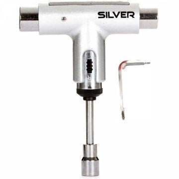 Silver Ratchet Tool - Metallic Silver