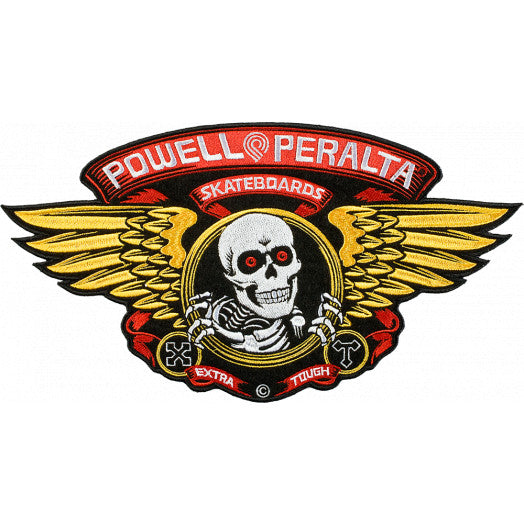 Powell Peralta - Winged Ripper Patch Large 5"