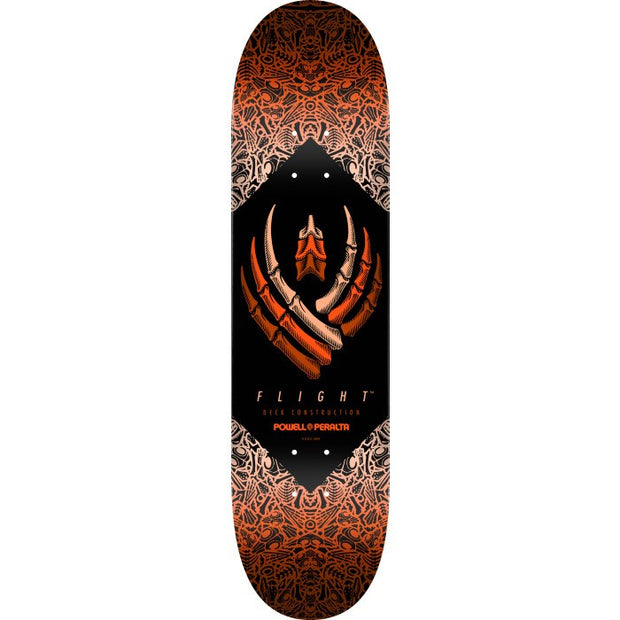 Powell Peralta - Bones FLIGHT Skateboard Deck Orange