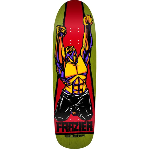 Powell Peralta - Mike Frazier Yellow Man 2 Reissue Skateboard Deck Green