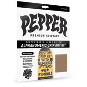 Pepper Grip - Alphanumeric Custom Grip Kit