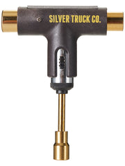 Silver Ratchet Tool - Brown/Gold