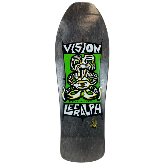 Vision Lee Ralph Tiki Deck 10" - Black Stain