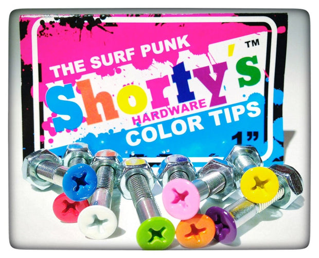 Shortys - Colour Tips Hardware - Surf Punk